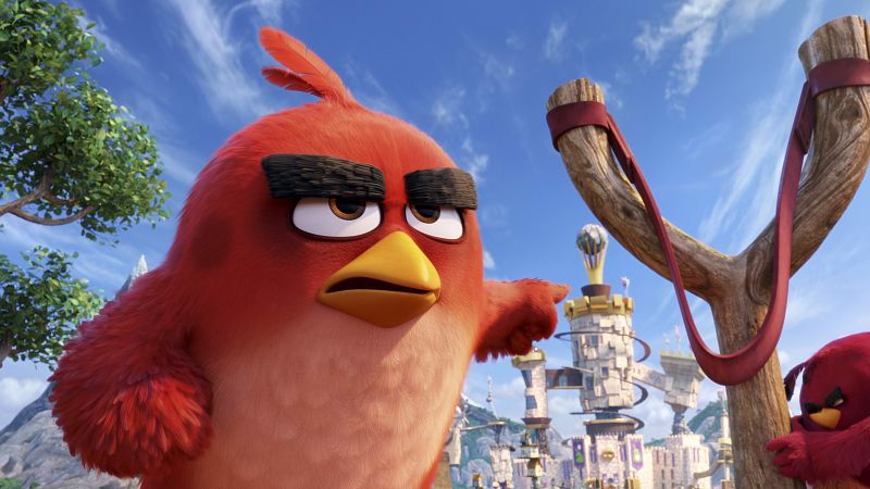 Angry Birds Movie, Красный, Лучшие мультфильмы 2016 (horizontal)