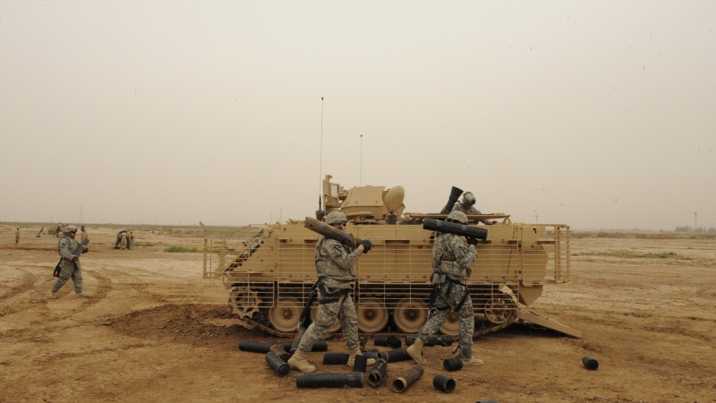 БТР, бронетранспортёр, армия США, M113 (horizontal)