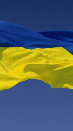 Украина, Флаг Украины (vertical)