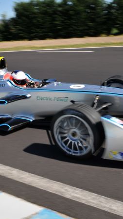 Спарк Ренаулт СРТ 01Е, Формула Е, самые быстрые электромобили, электромобили, спортивные автомобили (vertical)