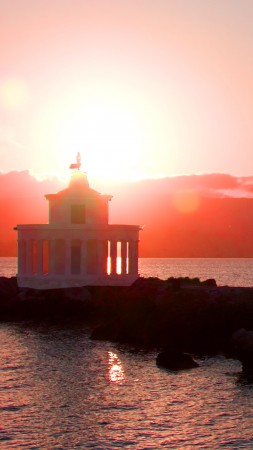 Бухта Навайо, Закинф, Греция, Лучшие пляжи мира, путешествие, туризм, курорт, маяк (vertical)