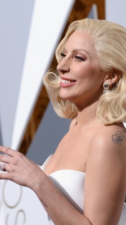 Леди Гага, Оскар 2016, Оскар, Самые популярные знаменитости (vertical)