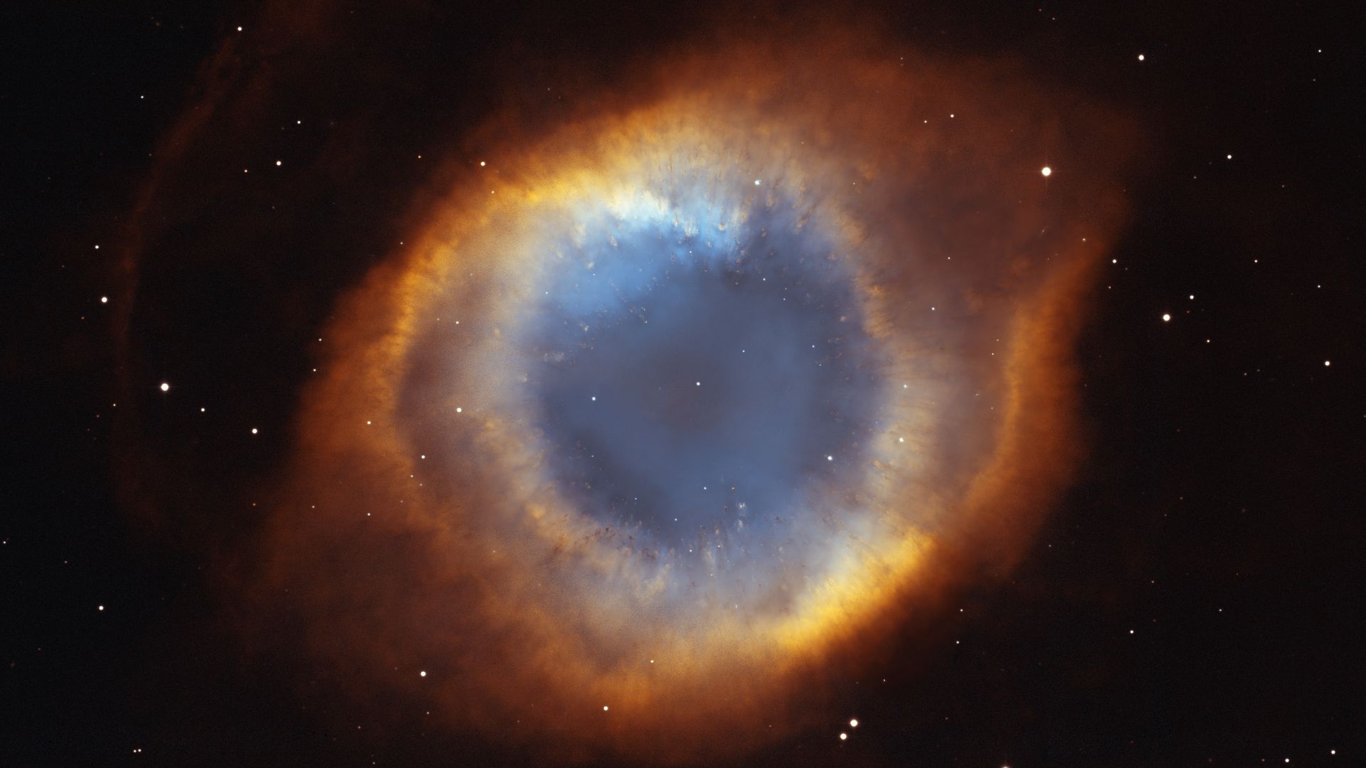 Божий глаз, космос, вселенная, Helix Nebula, space, universe (horizontal)