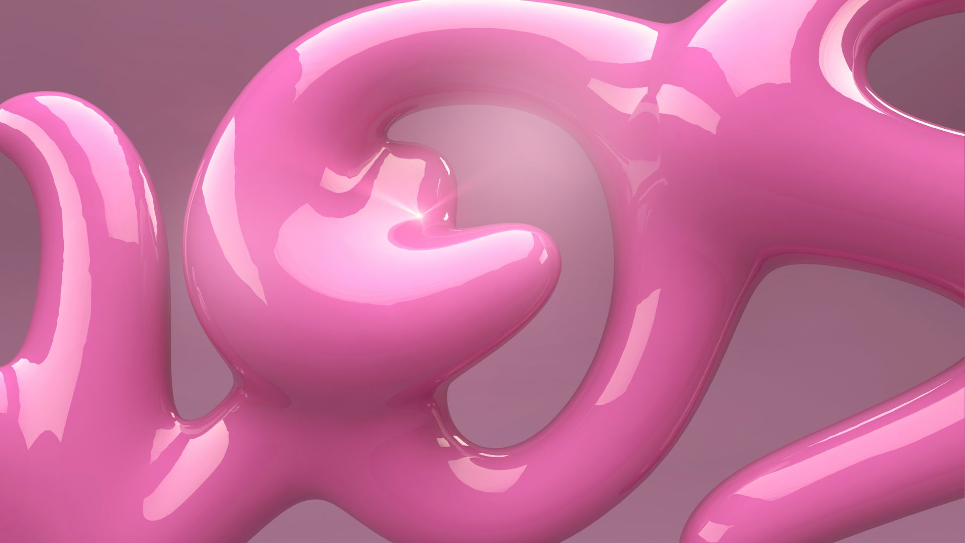 абстракция, розовый, 5k, abstract, 4k, 5k wallpaper, font, typography, pink, shape, 3D (horizontal)