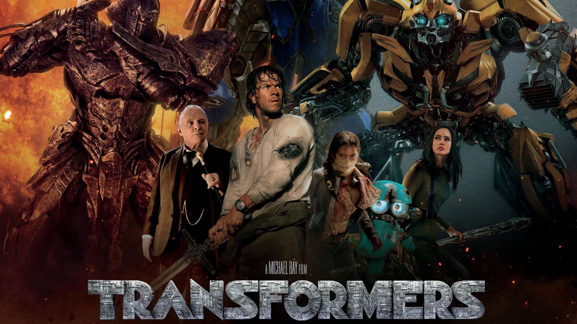 Трансформеры: Последний рыцарь, Transformers: The Last Knight, Transformers 5, Laura Haddock, Mark Wahlberg, 4k (horizontal)