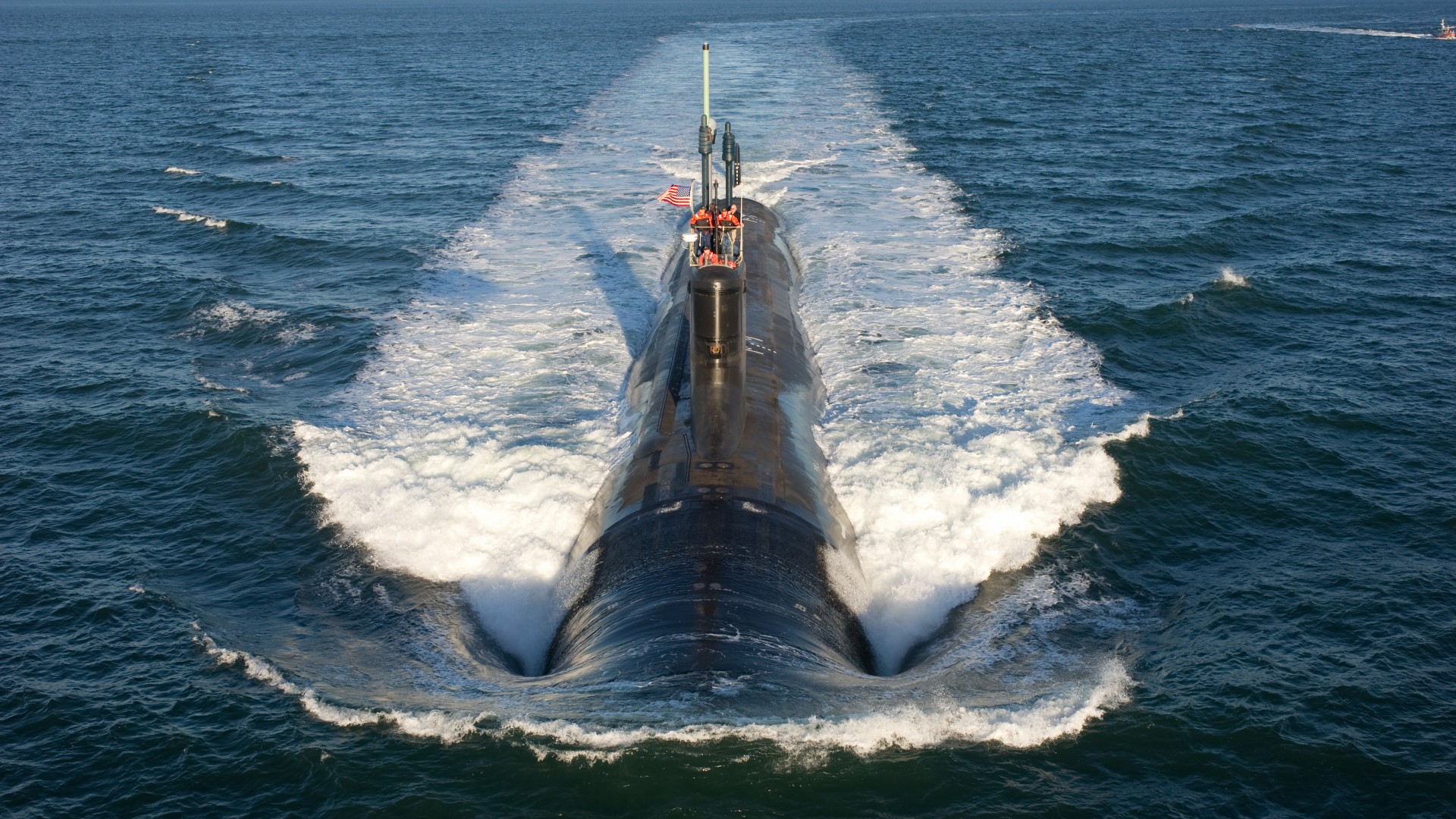подводная лодка, подлодка, ВМС США, USS North Dakota, submarine, SSN-784, Virginia-class, U.S. Navy (horizontal)