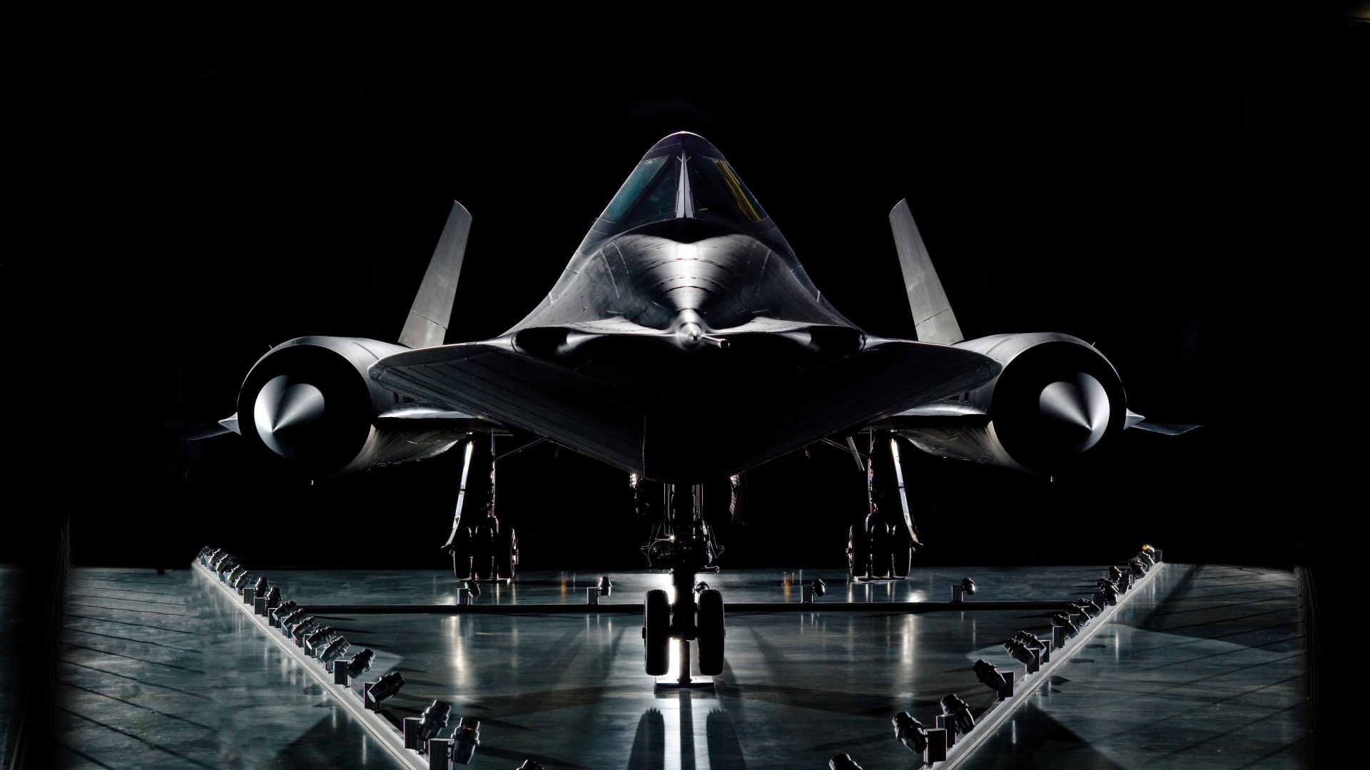сверхзвуковой, разведчик, SR-71, Lockheed, Blackbird, jet, plane, aircraft, presentation, U.S. Air Force (horizontal)