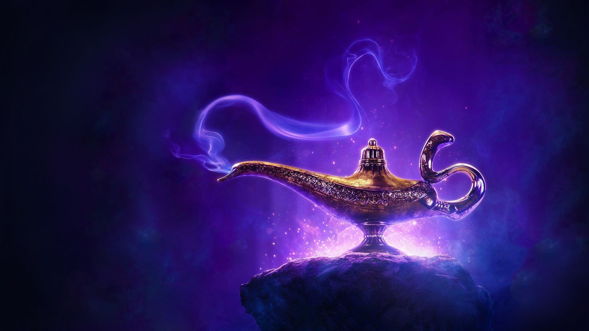 Аладдин, Aladdin, poster, HD (horizontal)