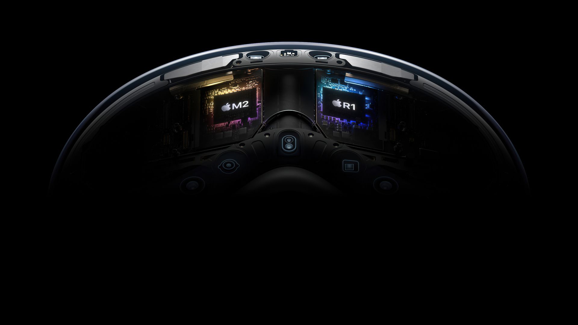 очки виртуальной реальности, Apple Vision Pro, WWDC 2023, Virtual Reality, Apple (horizontal)