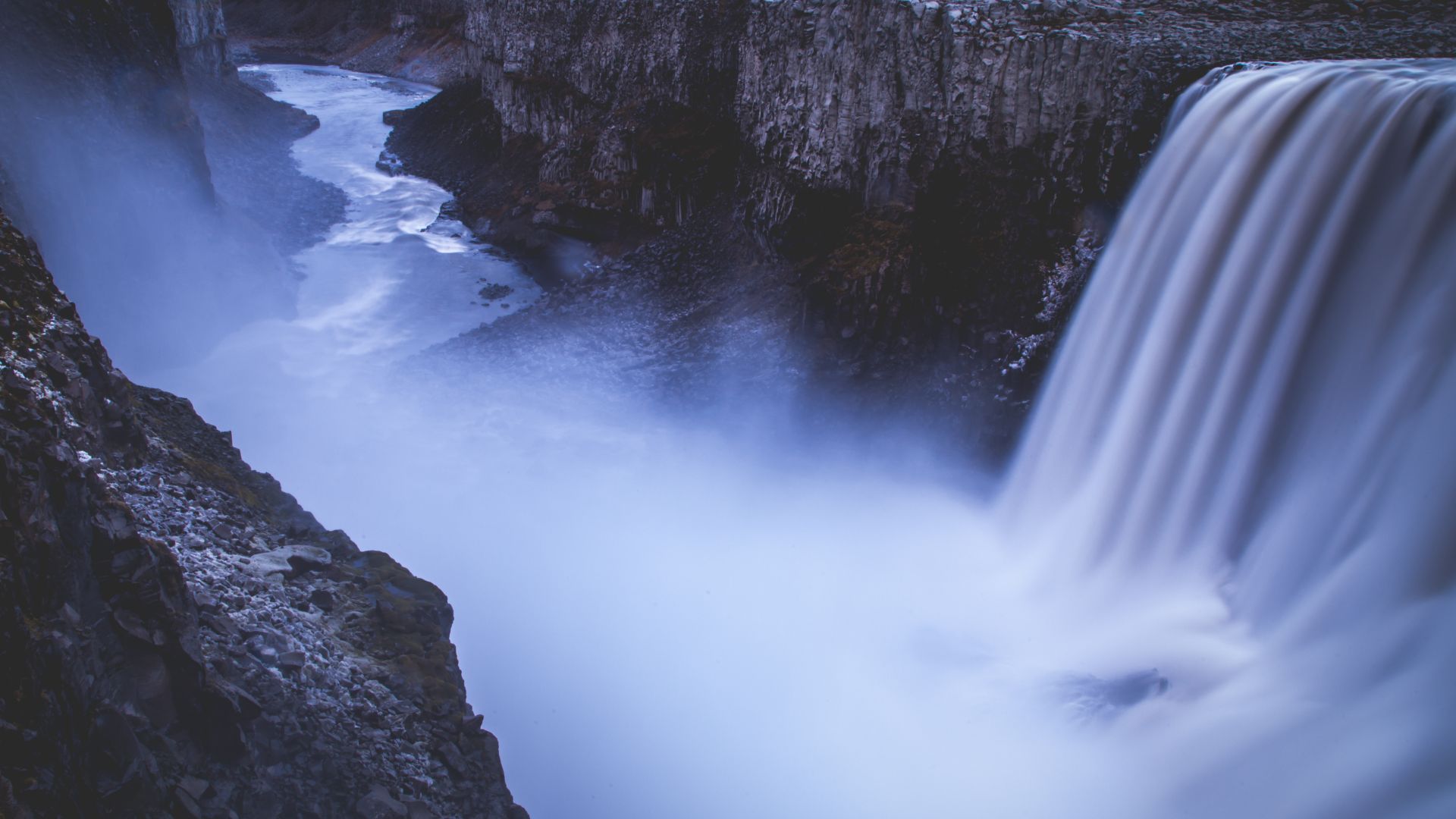 Деттифосс, 5k, 4k, Исландия, водопад, скалы, Dettifoss, 5k, 4k wallpaper, Iceland, waterfall, rocks (horizontal)