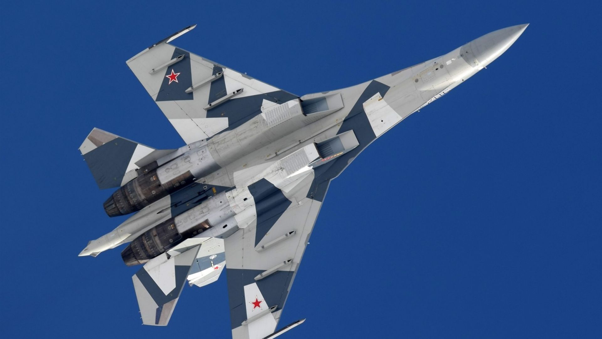 Су-35С, истребитель, Su-35C, fighter (horizontal)