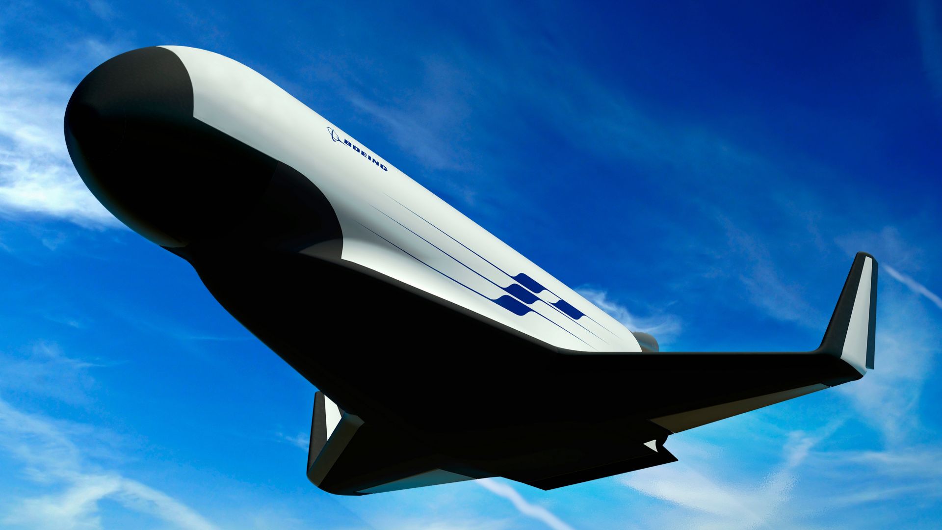 ИксС Космический Корабль, Боинг, концепт, дрон, XS 1 Spaceplane, BOEING, military, concept,  (horizontal)