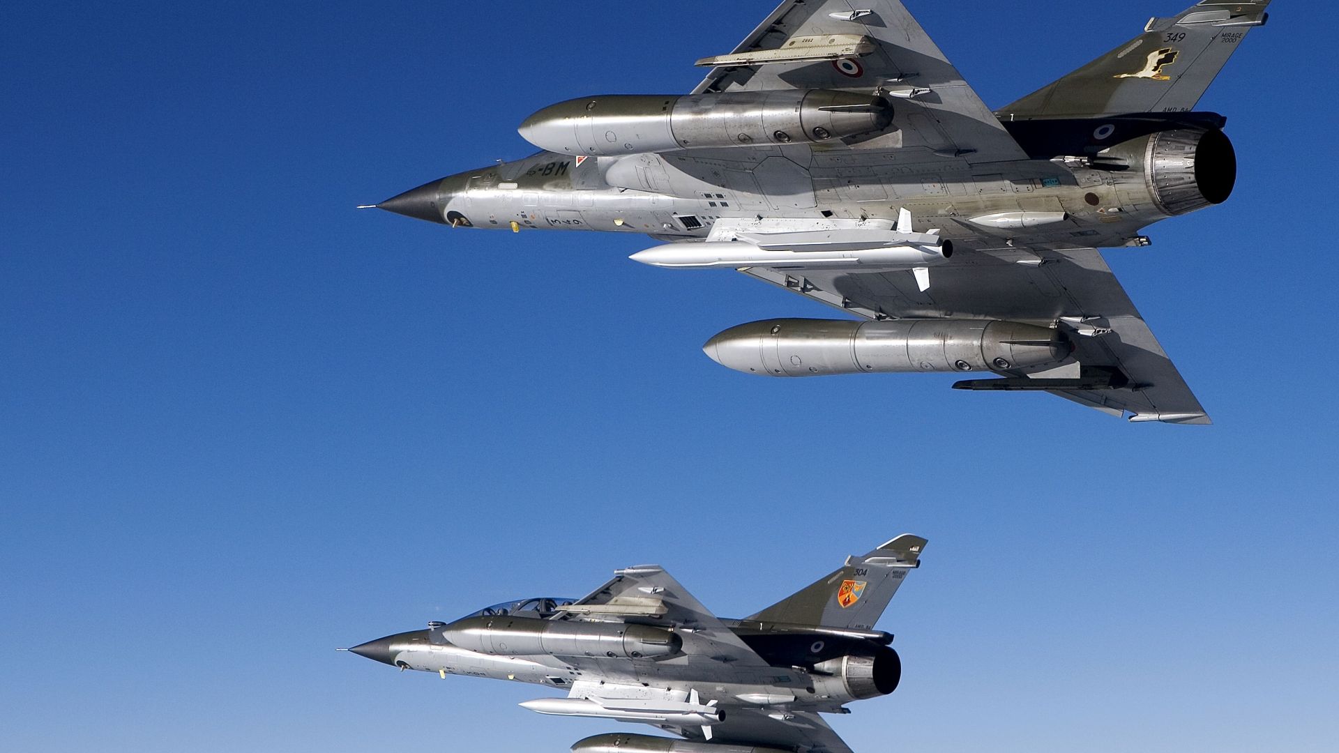 Мираж 2000, ВВС Франции, армия Франции, Mirage 2000, attack, Aircraft, France Air Force, France army (horizontal)