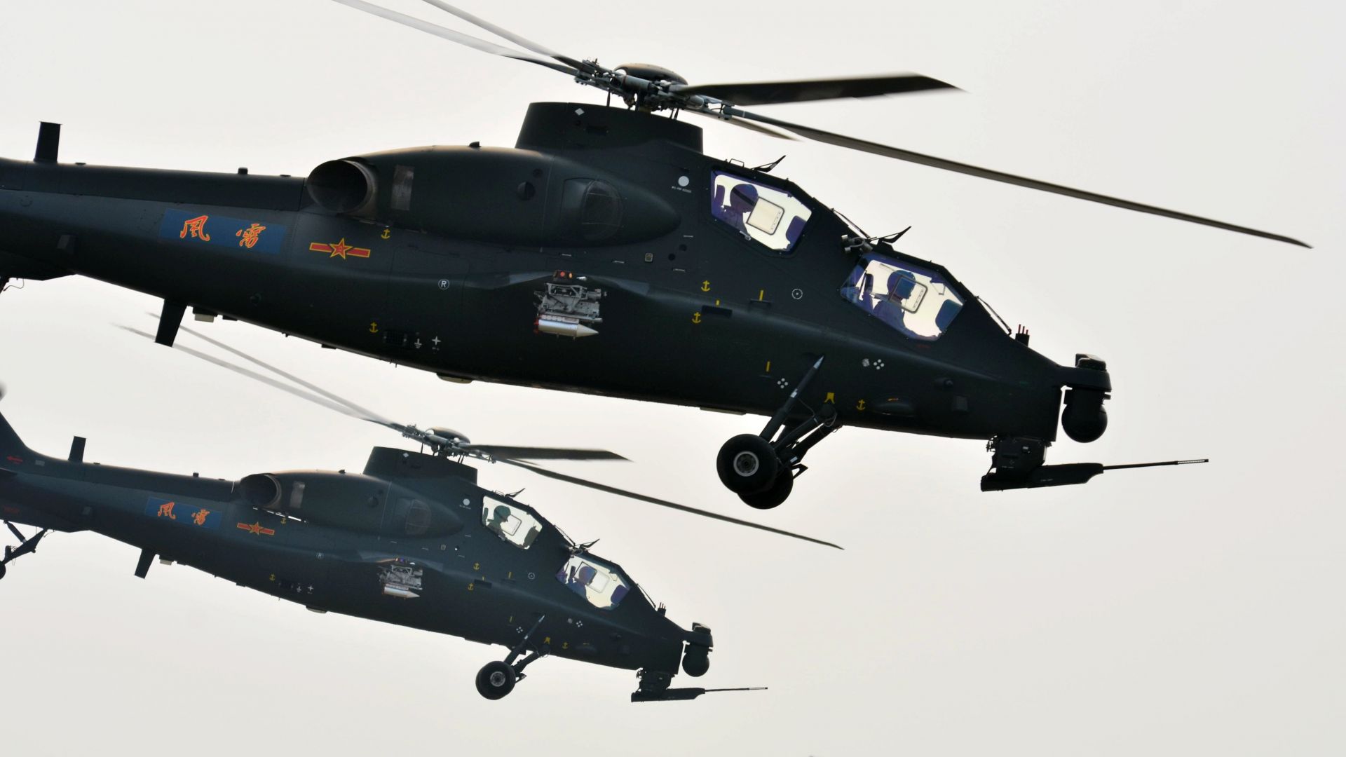 Цаиц З-10, , ударный вертолет, ВВС Китая, CAIC Z-10, attack helicopter, China Air Force (horizontal)