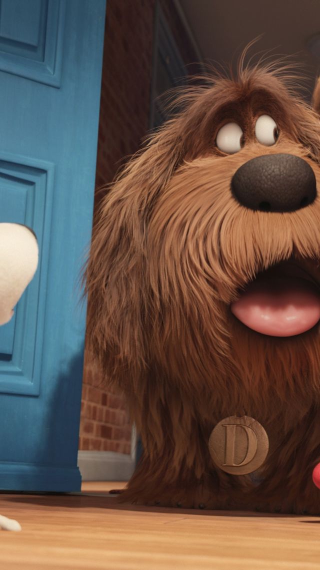 Тайная жизнь домашних животных, собака, пес, Лучшие мультфильмы 2016, The Secret Life of Pets, dog, Best Animation Movies of 2016, cartoon (vertical)