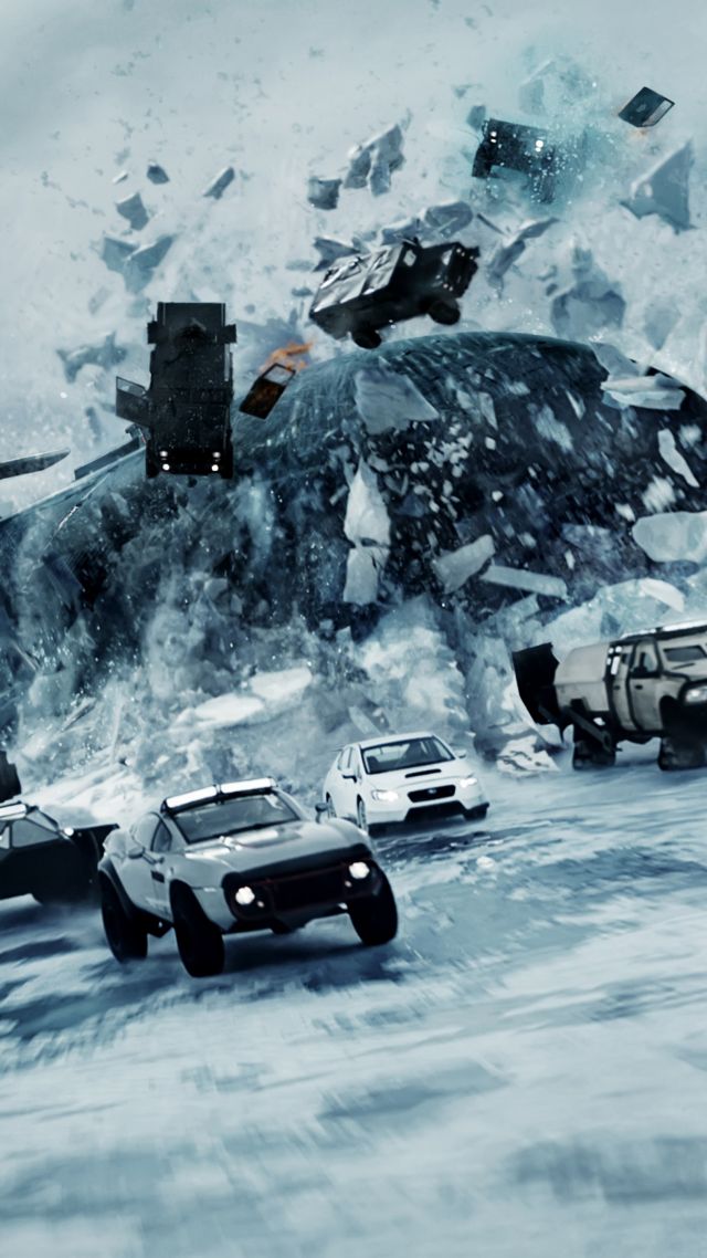 Форсаж 8, гоночные машины, лучшие фильмы, The Fate of the Furious, racing cars, best movies (vertical)