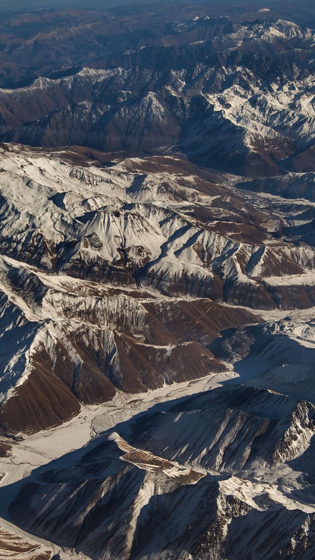 горы, Caucasus Mountains, 4k (vertical)