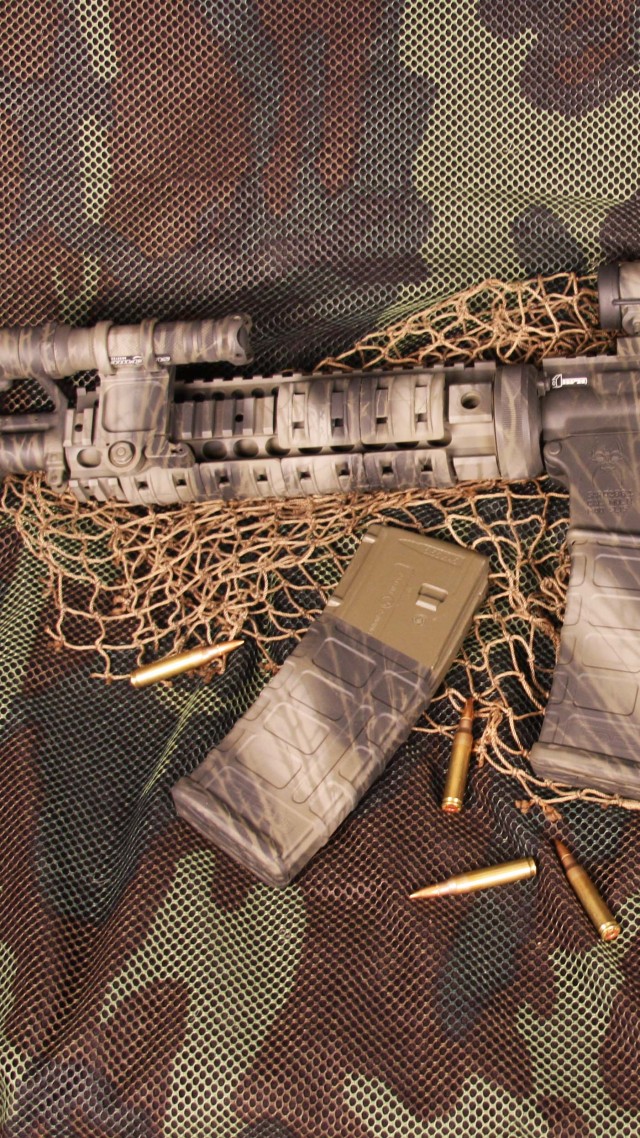 винтовка, АР-15, камуфляж, амуниция, AR-15, rifle, U.S. Armed Force, semi-automatic, multicam, camo, ammunition (vertical)