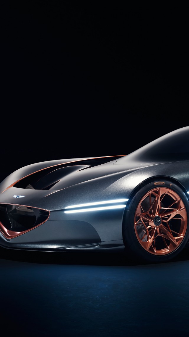 Концепт, Genesis Essentia, sport car, electric cars, Concept, 4k (vertical)