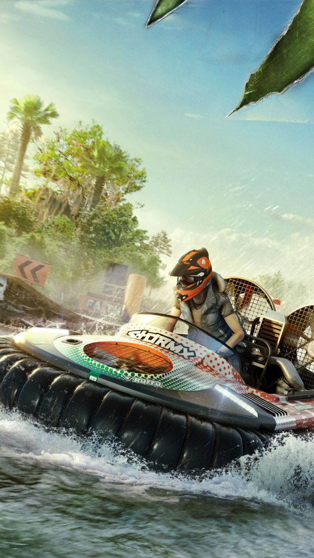 Команда 2, Gator Rush, The Crew 2, Gamescom 2018, artwork, 4K (vertical)