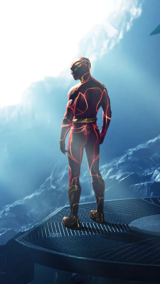 Флэш, The Flash 2023, poster, 4K (vertical)