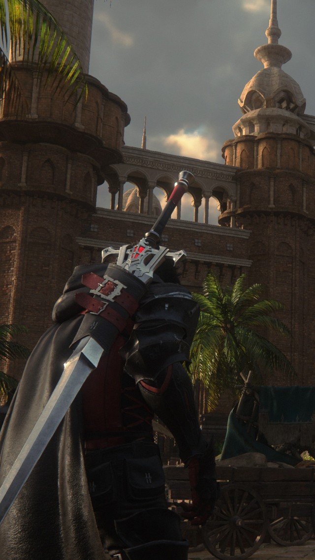 Final Fantasy XVI, screenshot, 4K (vertical)