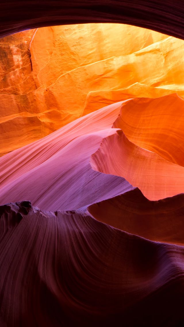 Каньон Антилопы, 4k, HD, Аризона, США, Antelope Canyon, 4k, HD wallpaper, Arizona, USA (vertical)