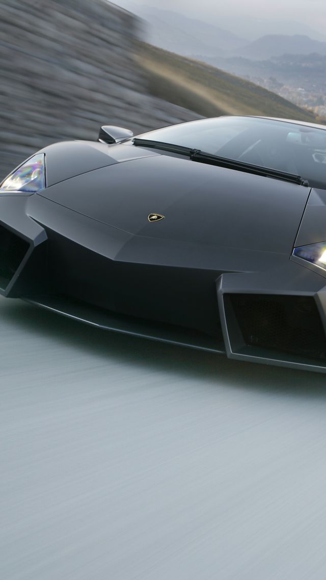 Ламборджини Ревентон, суперкар, суперавто, авто, Lamborghini Reventon, supercar (vertical)