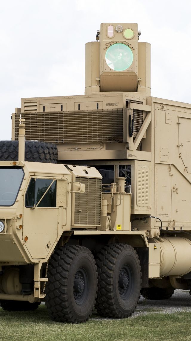 Боинг Хел МД, Лазерное оружие, Армия Сша, Boeing HEL MD, The High Energy Laser Mobile, USA Army (vertical)
