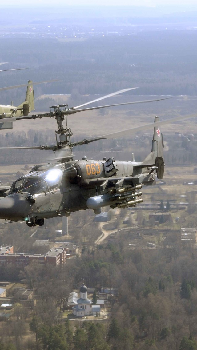 Камов КА-50, Черная Акула, боевой вертолет, KAMOV KA-50 BLACK SHARK, fighter helicopter, fighter (vertical)