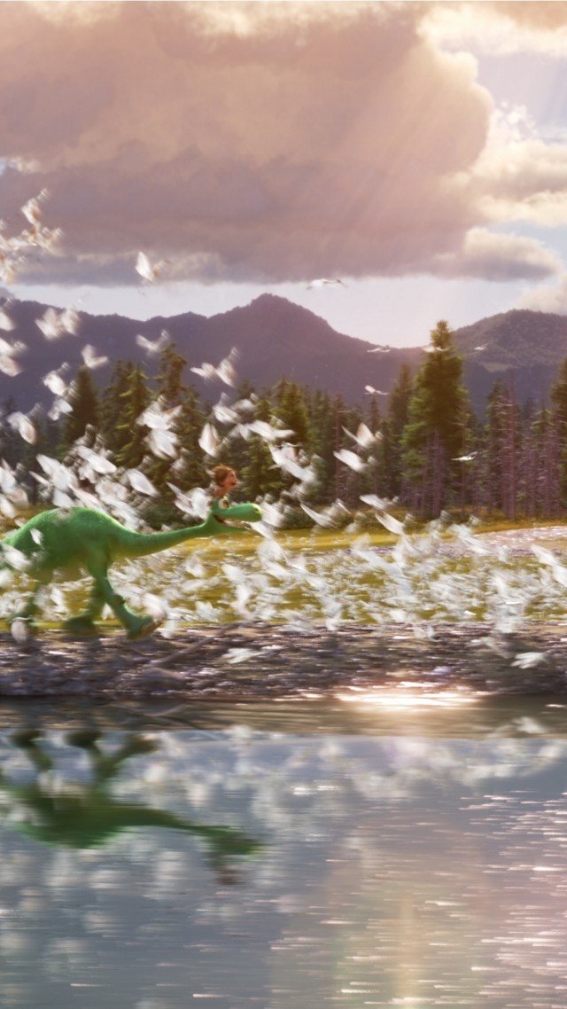 Хороший динозавр, динозавр, Брахиозавр, Пиксар, The Good Dinosaur, dinosaur, Brachiosaurus, Pixar (vertical)