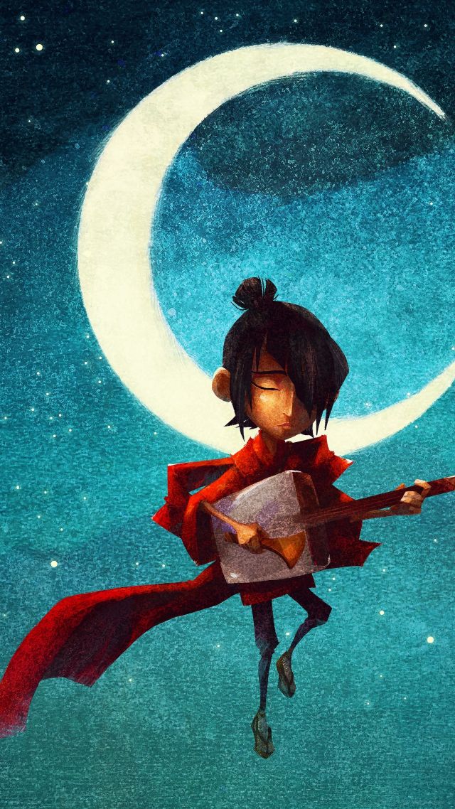 Кубо и две струны, легенда о самурае, лучшие мультфильмы 2016, Kubo and the Two Strings, Best Animation Movies of 2016 (vertical)