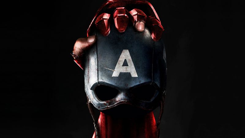 Первый мститель: Гражданская война, череп, маска, железный человек, Марвел, лучшие фильмы 2016 (horizontal)