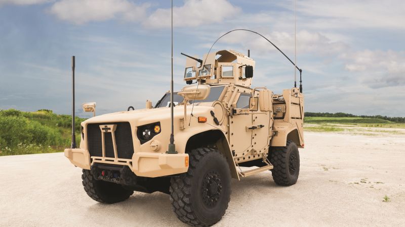 Oshkosh L-ATV, автомобиль боевой поддержки, Армия США (horizontal)
