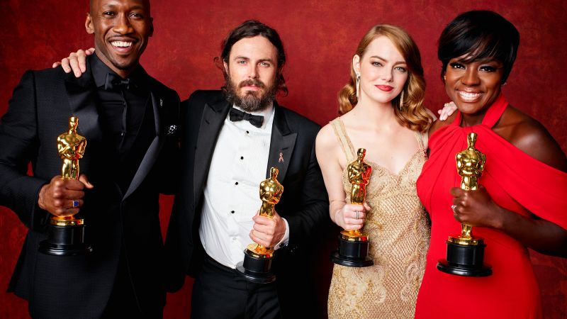 Оскар 2017, победители, Эмма Стоун, лучший фильм (horizontal)