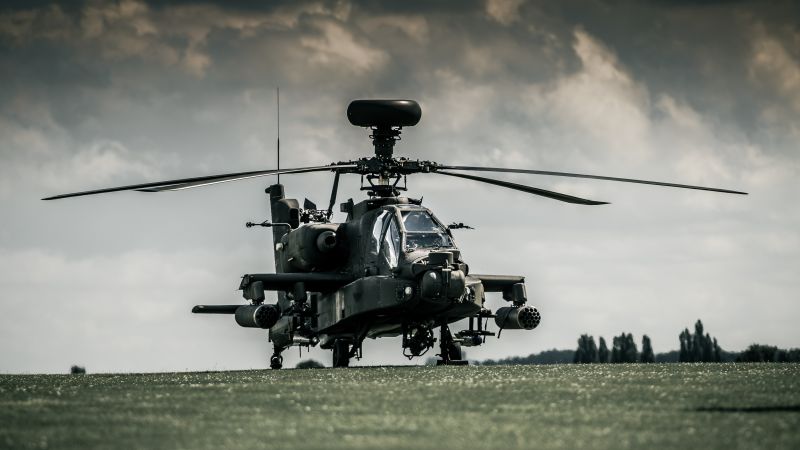 Boeing AH-64D Apache, боевой вертолет, Королевские ВВС Нидерландов (horizontal)