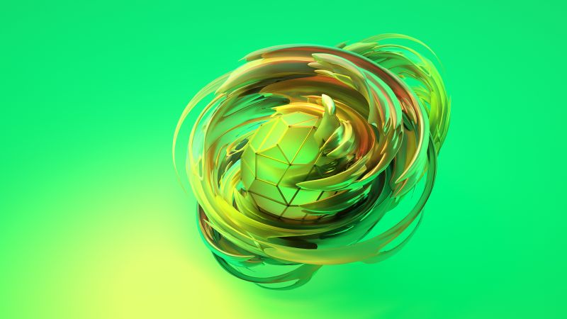 сфера, зеленый (horizontal)