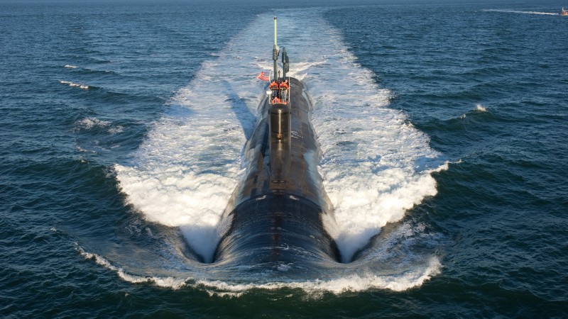 подводная лодка, подлодка, ВМС США (horizontal)