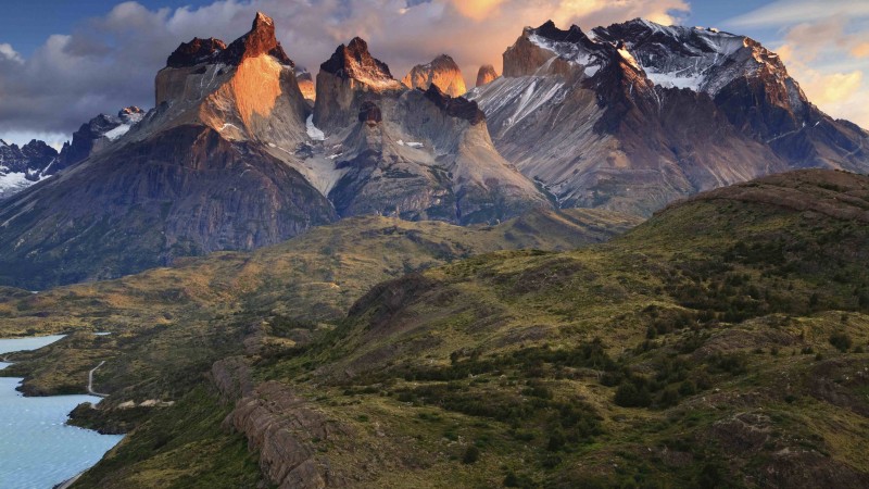Патагония, 4k, HD, Чили, горы (horizontal)