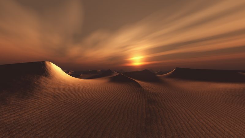 дюны, пустыня, песок (horizontal)