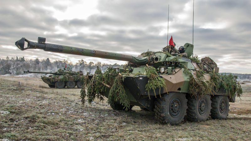 Танк AMX-10 RC в Украине (horizontal)
