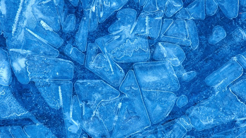 лед, 4k, 5k, фон, голубой (horizontal)