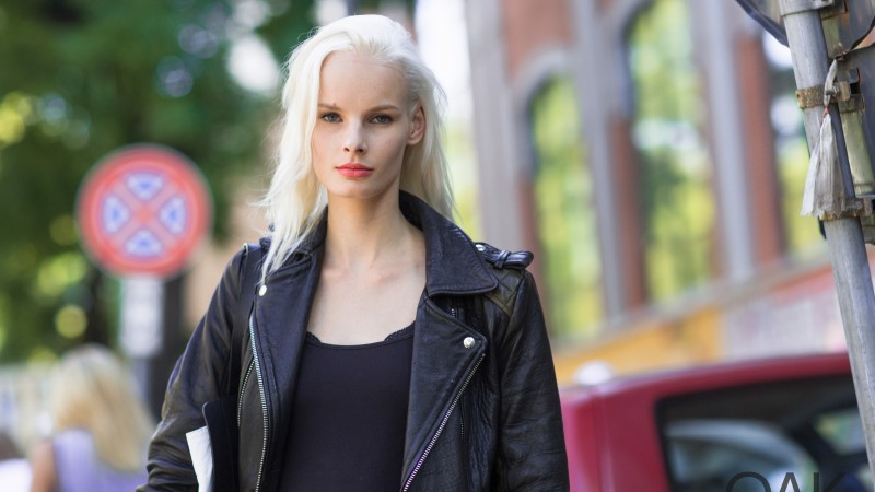 Ирен Химстера, Топ модель 2015, модель, блондинка, улица (horizontal)