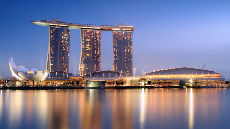 Марина Бэй Сандс, отель, гостинница, отдых, туризм, Сингапур, бронирование (horizontal)