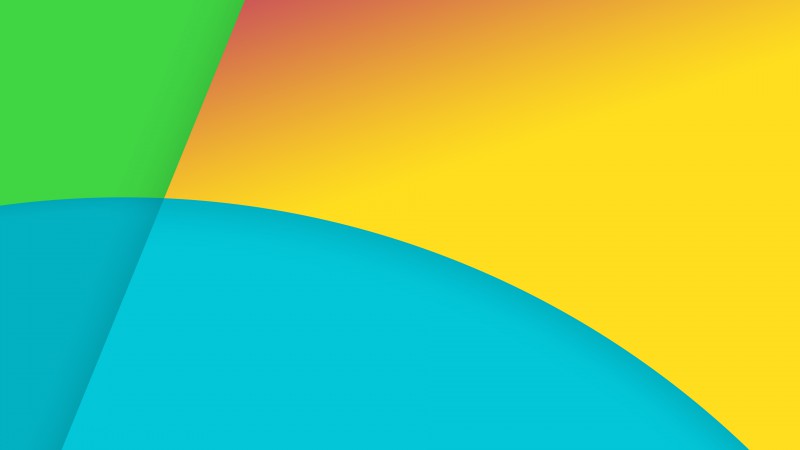 Андроид, 4k, 5k, абстракция, голубой, желтый, зеленый (horizontal)