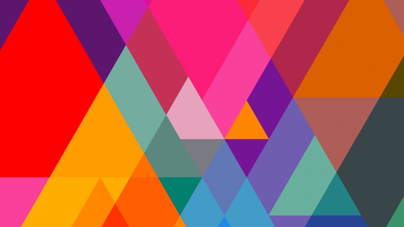 полигон, 4k, 5k, цветной, андроид, фон (horizontal)