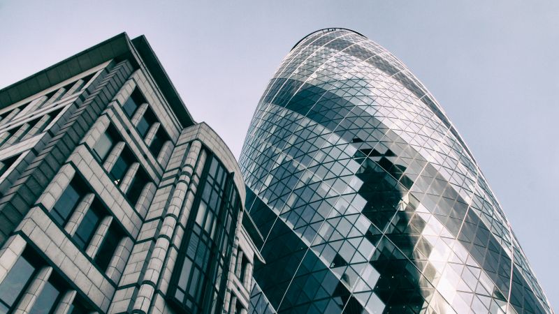 Огурец здание в Лондоне, Великобритания, небоскребы (horizontal)