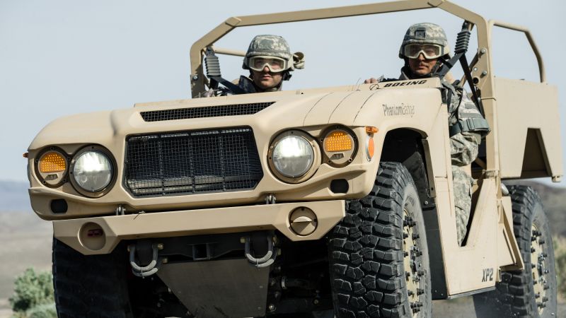 Фантом Бэджер, автомобиль боевой поддержки, Армия США (horizontal)