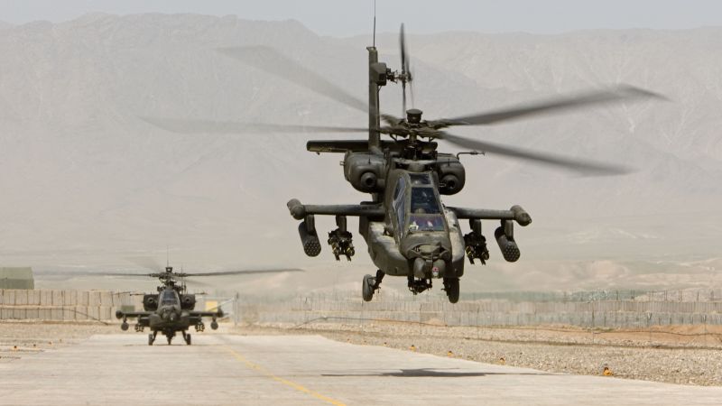 AH-64 Апач, ударный вертолёт, Армия США (horizontal)
