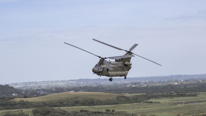 CH-47, Чинук, боинг, военно-транспортный вертолёт, Армия США (horizontal)